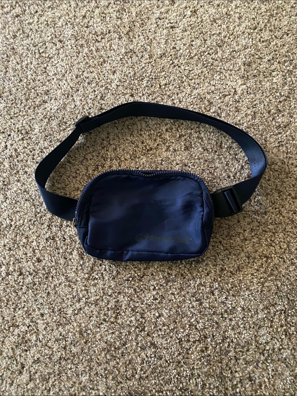 Navy Blue Unisex Fanny Pack
